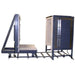 Olympic FL17E large capacity electric kiln with car track system and loading platform