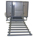 Olympic FL53E car kiln closed with front-loading door and track system for large-scale ceramic firing