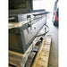 Olympic Kilns GF15E glass kiln with updated front handles and reinforced frame detail
