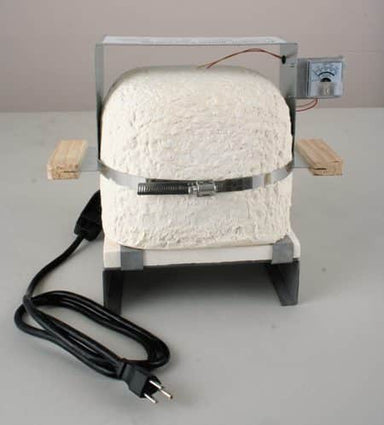 Paragon QuikFire VI Test Kiln | QuikFire VI | 6x6x6 in compact benchtop test kiln