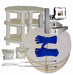 Olympic kiln furniture kit shelves and posts for the 1214 Electric Raku