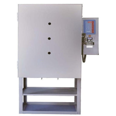 Cress EC242431FH Front-Loading Electric Kiln | CRESS-EC242431FH | front-loading ceramic kiln with drying shelf underneath