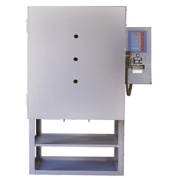 Cress EC242431FH Front-Loading Electric Kiln | CRESS-EC242431FH | front-loading ceramic kiln with drying shelf underneath