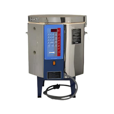 Cress ET18 Electric Ceramic Kiln | CRESS-ET18 | 17.5 inch octagonal top-loading ceramic kiln on stand