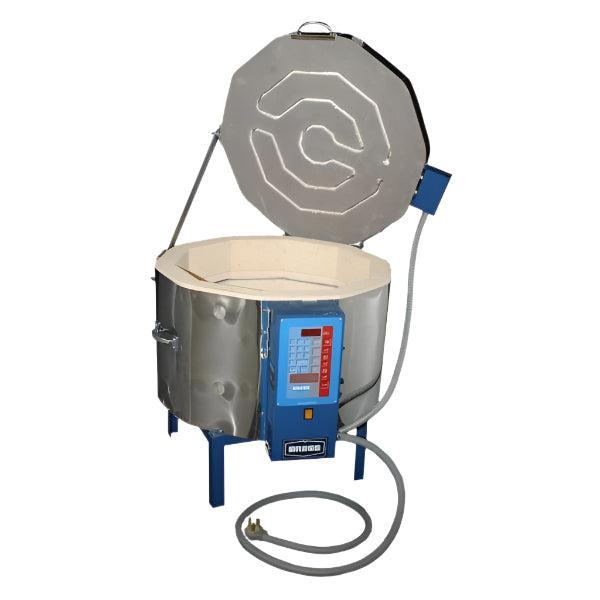 Cress FUSER2414E Glass Fusing Kiln | CRESS-FUSER2414E | 23 inch decagon top-loading glass fusing kiln