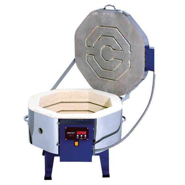 Cress FUSER87E Glass Fusing Kiln | CRESS-FUSER87E | 17.5 inch octagonal top-loading glass fusing kiln