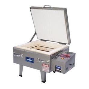 Cress GL717B Top-Loading Glass Kiln | CRESS-GL717B | 120V top-loading square glass fusing kiln