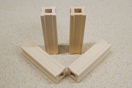 Evenheat kiln posts, 4 inch, pack of four