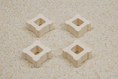 Evenheat kiln posts, 1/2 inch, pack of four