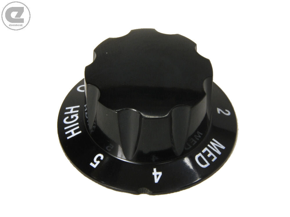 Evenheat infinite switch knob
