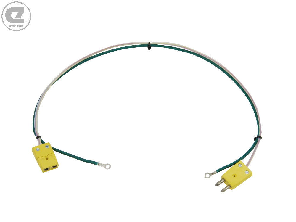 Evenheat chamber thermocouple leads for salt bath use