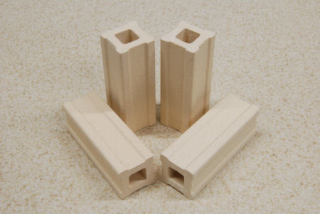 Evenheat kiln posts, 3 inch, pack of four