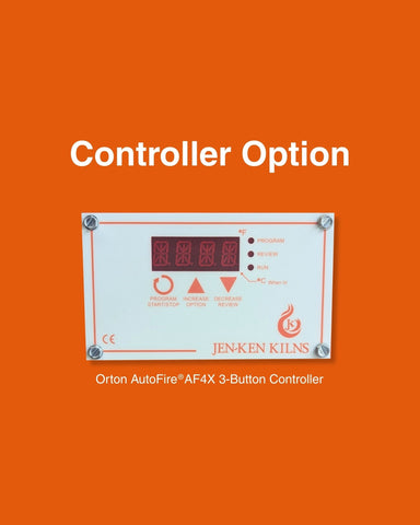 Orton AutoFire controller options available for the Jen-Ken AF3P 11/6 Glass Kiln