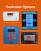 Orton AutoFire controller options available for the Jen-Ken 18-E 15" Glass Kiln