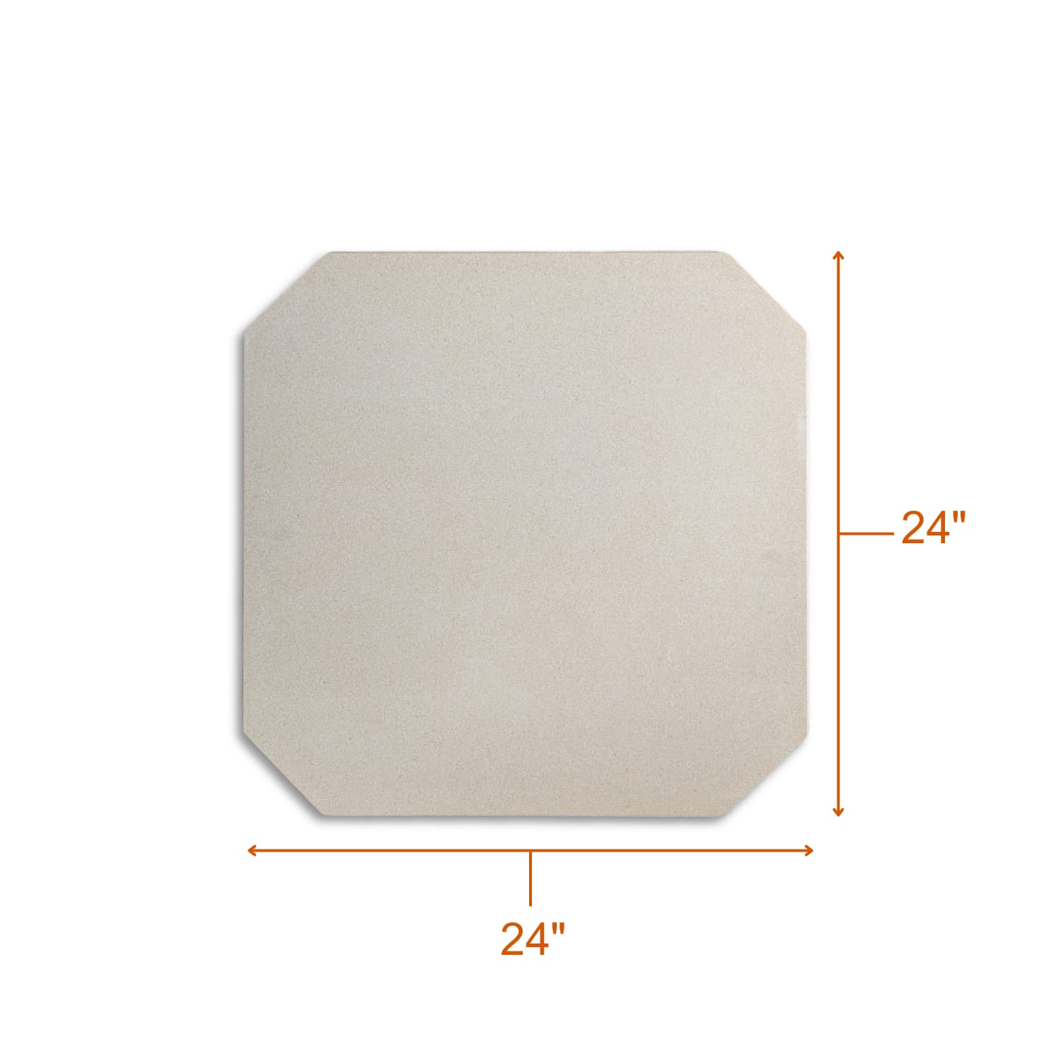 Jen-Ken JK2 24 inch square kiln shelf dimension diagram