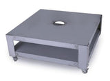 Paragon 32 by 32 by 12 inch kiln stand with casters